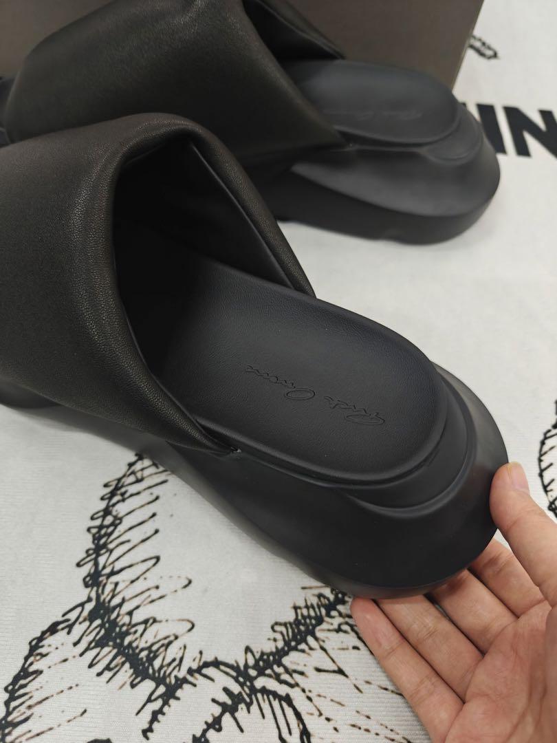 Rick Owens GETH PUFFER SLIDE サンダル EU43 RICK OWENS GETH PUFFER SLIDE サンダル