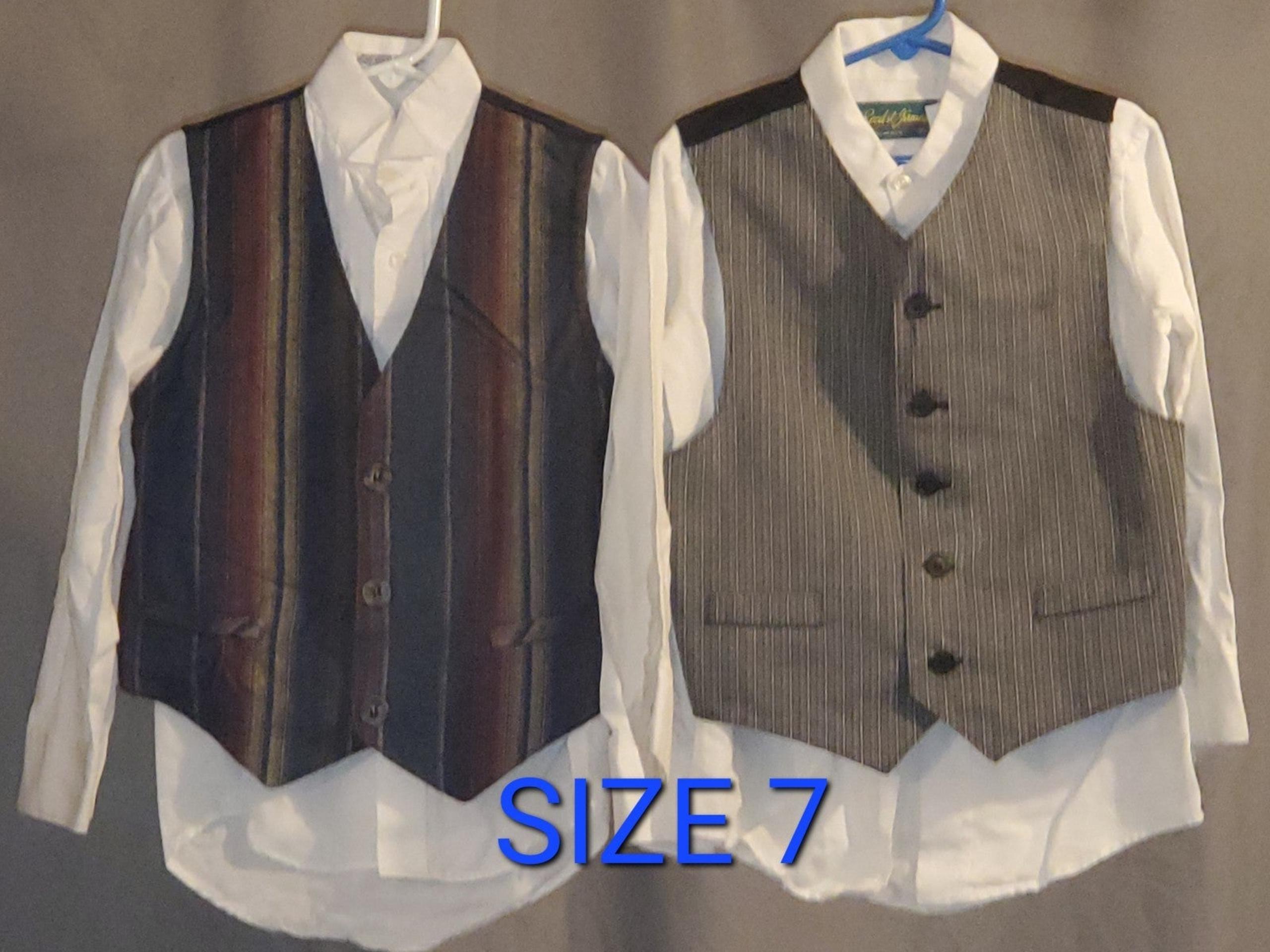 Boys shirt and vest bundle