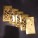 Lot of 5 - 1 Wyoming Goldback Aurum Foil Note (1/1000th Troy oz 24K) 2024