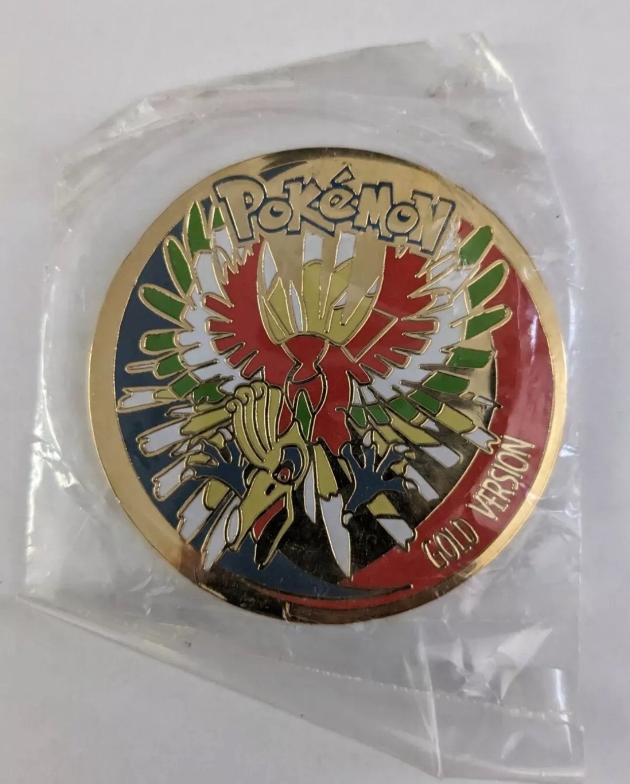 RARE POKEMON GOLD AND SILVER COIN FROM E3 1999