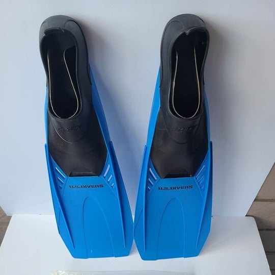 U.S. Divers Pacifica Swimming Training Fins Shoe Adult Size US 11.5-13/ Eu 46-47