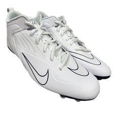 Nike Lacrosse Cleats Mens 13 Varsity White Alpha Huarache 8 Shoes