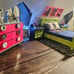 HardCoreDollDecor Handmade 80's Explosion Bedroom Suite