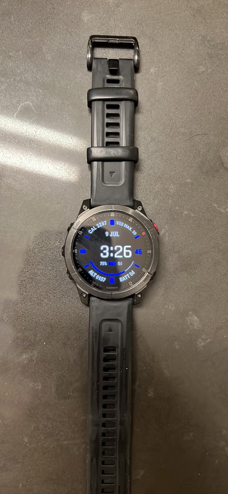 Garmin Epix (Gen 2) 47 mm Smartwatch in Black