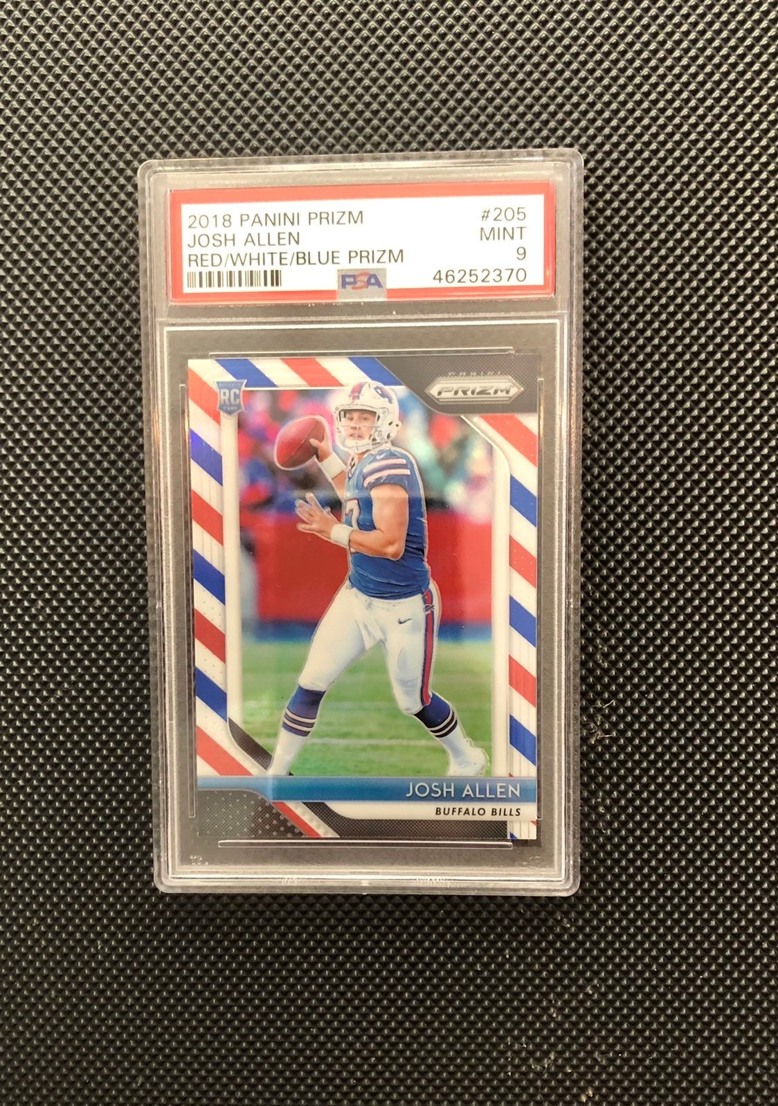 Josh Allen prizm rwb rookie PSA 9