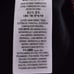 BURBERRY Black Marino Wool Nova Check Collar Short Sleeve Polo Shirt M (Flaw)