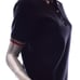 BURBERRY Black Marino Wool Nova Check Collar Short Sleeve Polo Shirt M (Flaw)