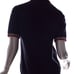 BURBERRY Black Marino Wool Nova Check Collar Short Sleeve Polo Shirt M (Flaw)