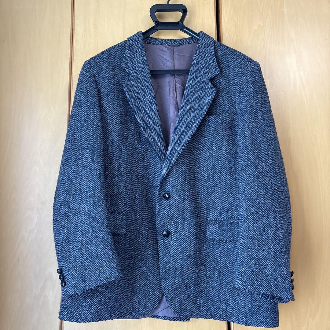 Harris Tweed Tailored Jacket, Made in Canada, Vintage Wool Other