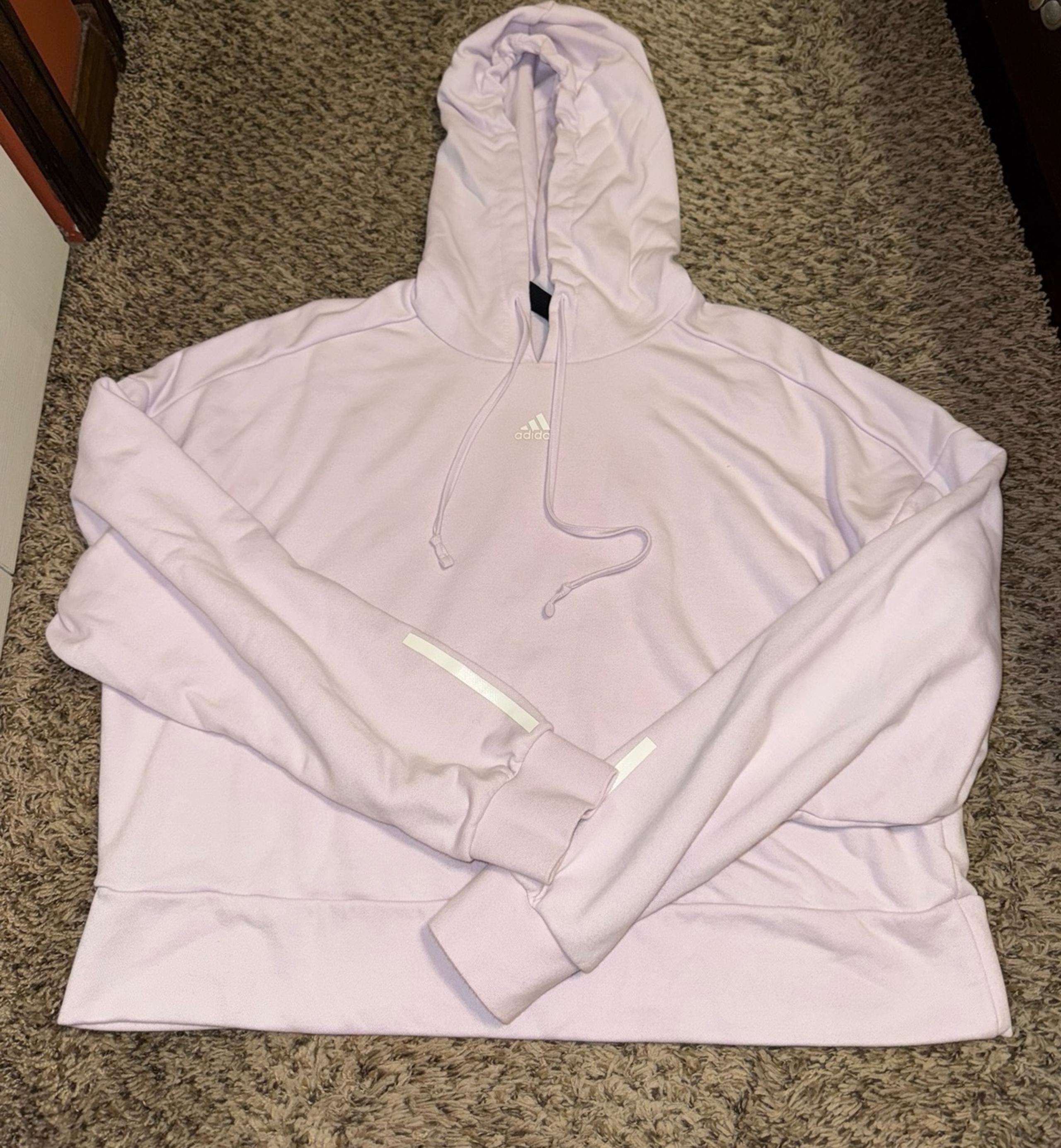 Adidas Cropped Hoodie size Women’s Large