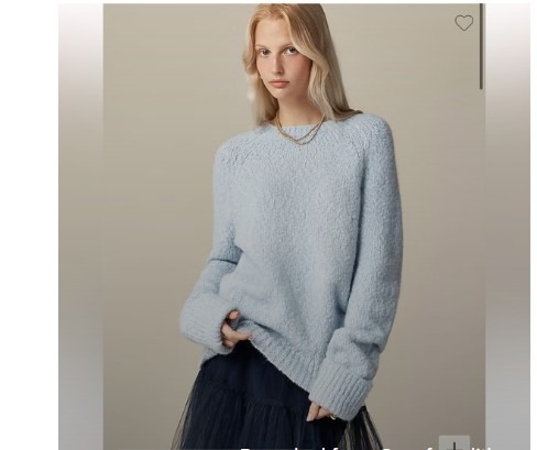 J. Crew Women's Alpaca Wool Blend Sweater