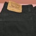 NWT 90's Vintage Ladies Levis Black Jeans Style 10912 OrangeTab Sz 13 USA made