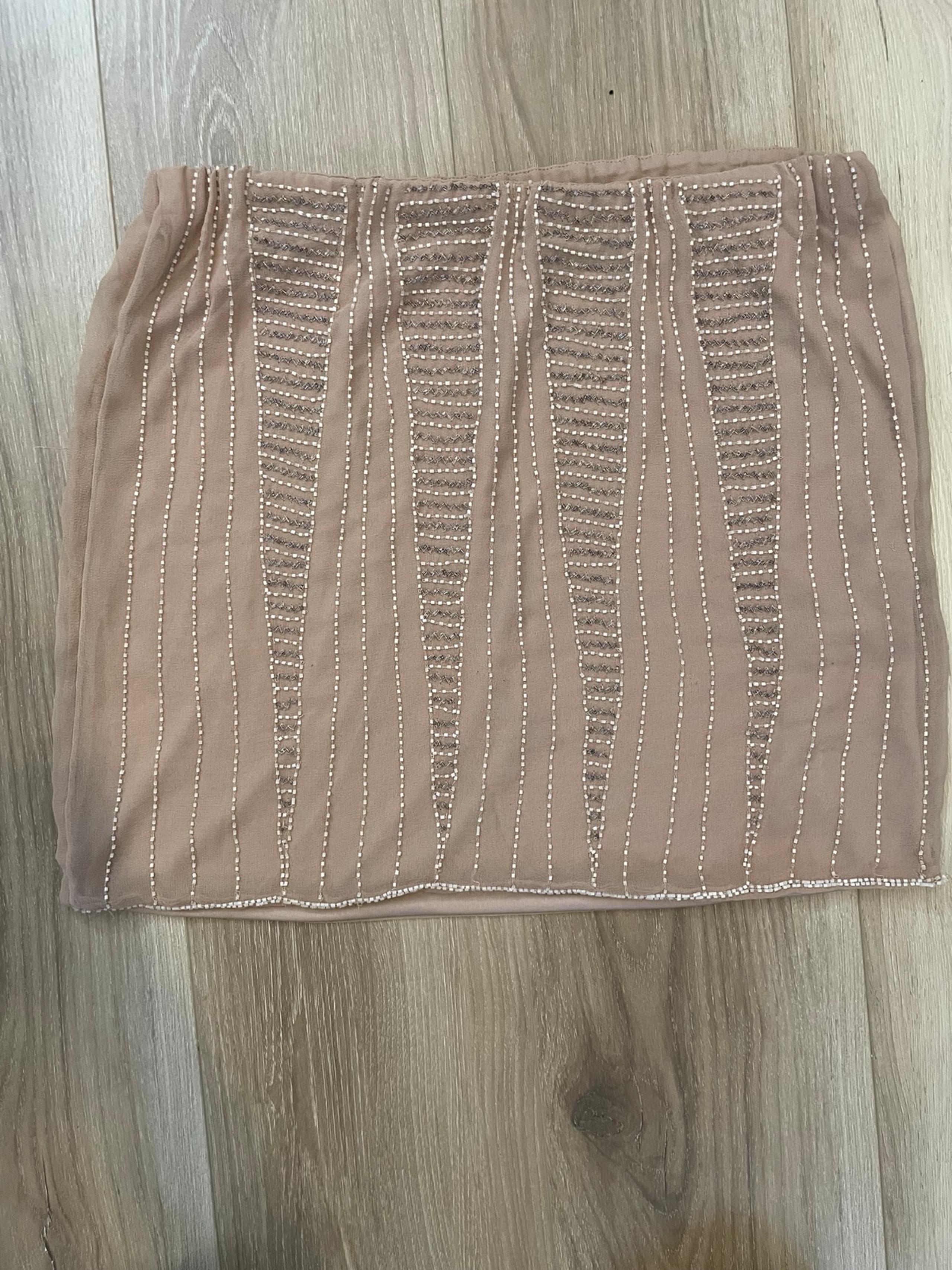 LC by Lauren Conrad beaded mini skirt