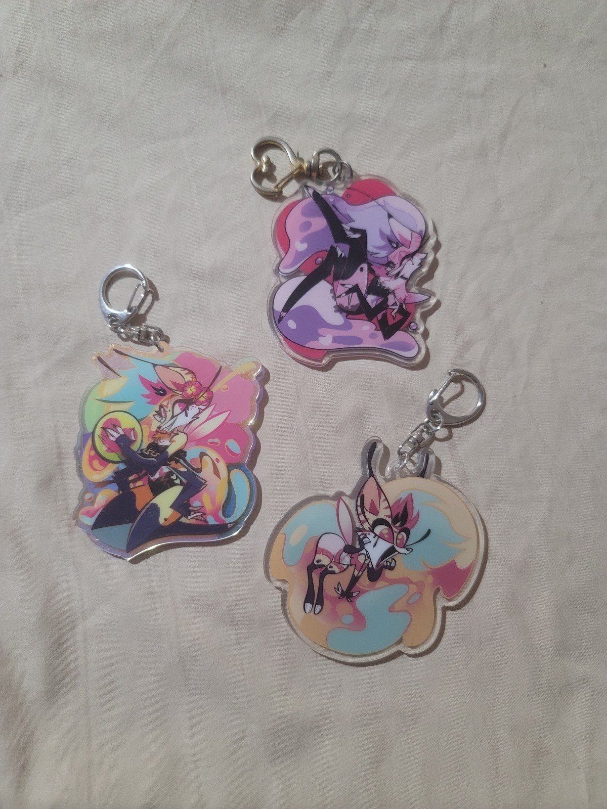 Helluvaboss beezlebub keychain lot