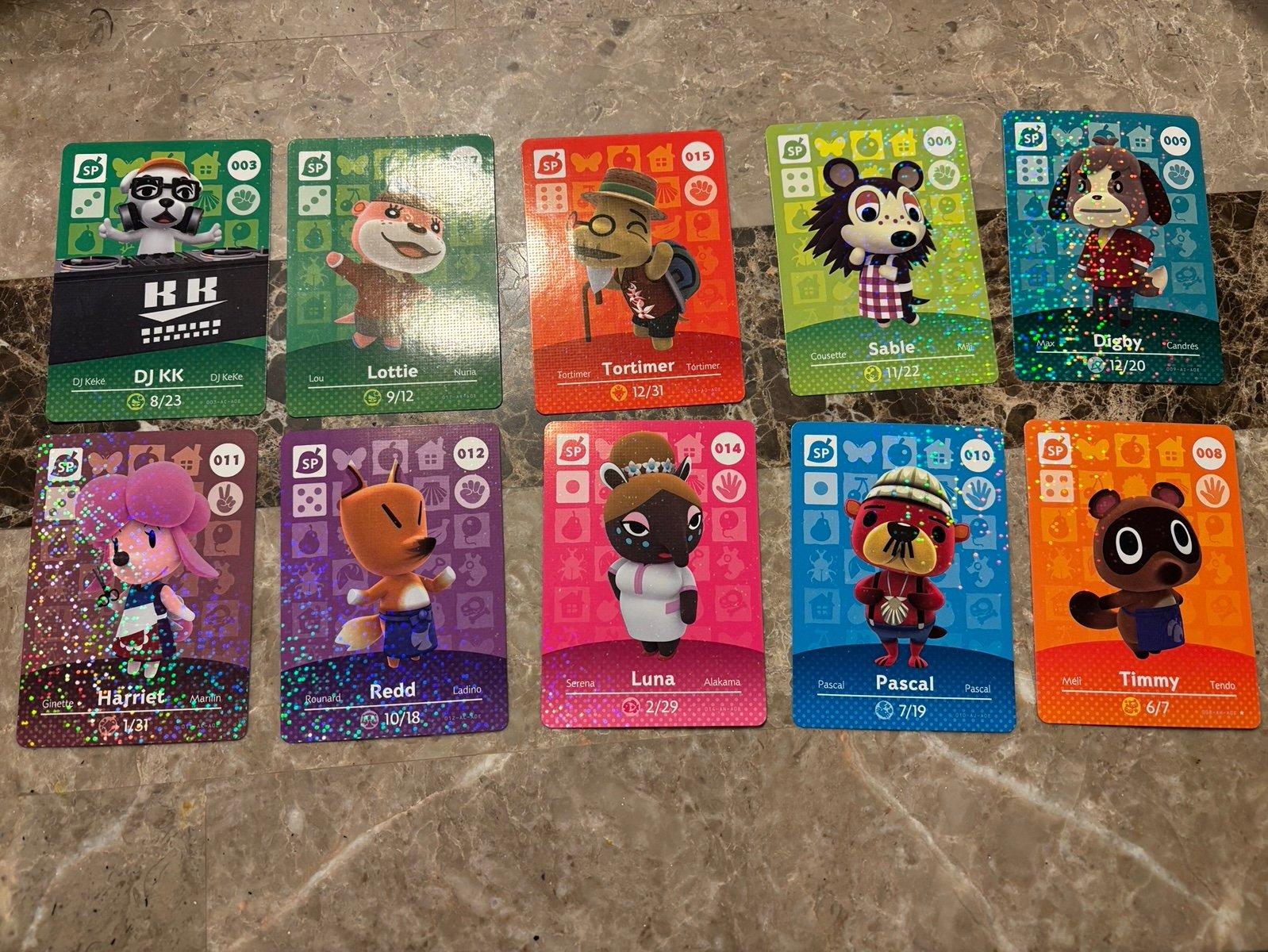 Series 1 Animal Crossing Amiibos NPCS