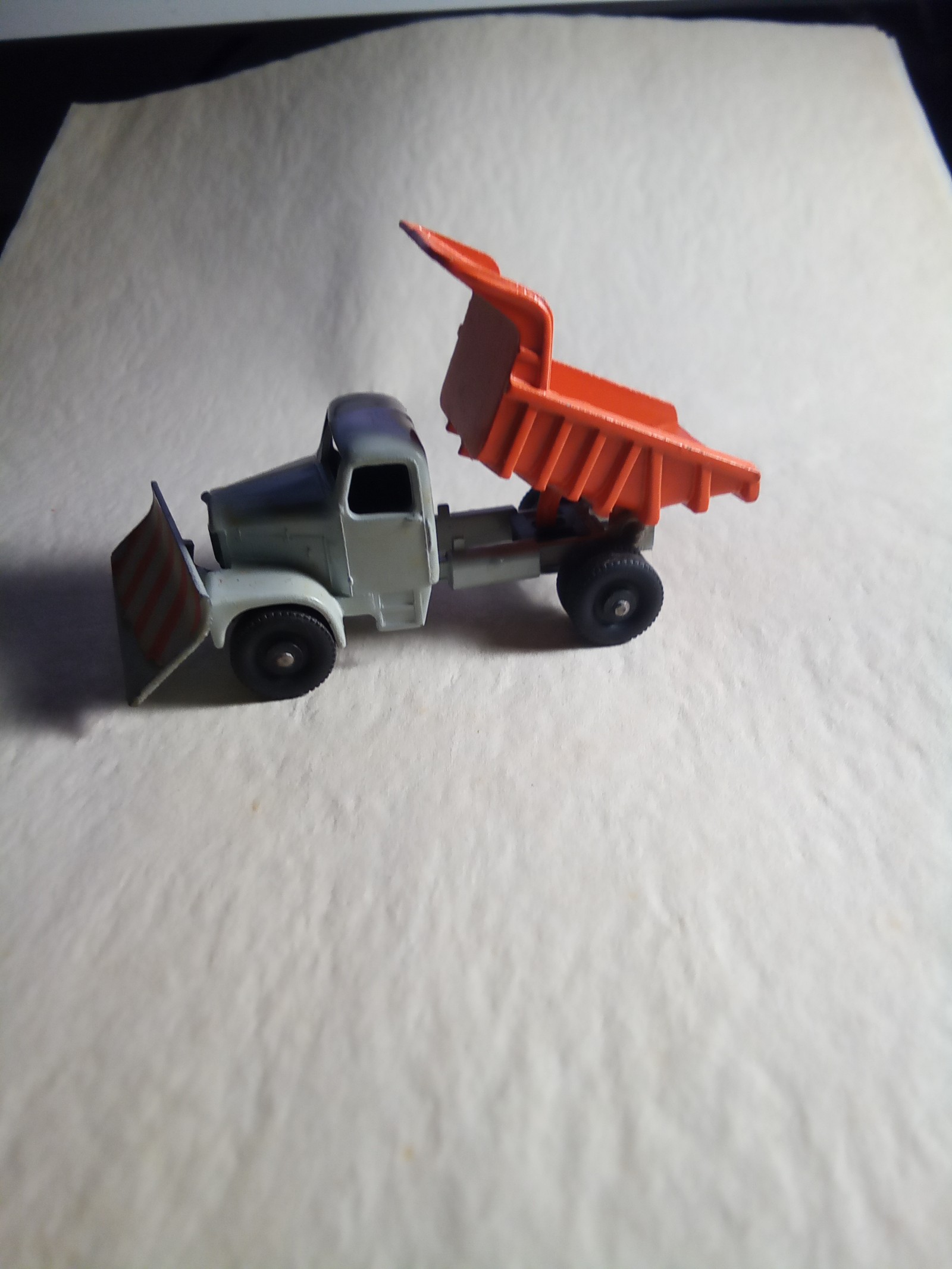 1964 SCAMMELL SNOW PLOW PLOUGH # 16 MATCHBOX LESNEY EX. COND