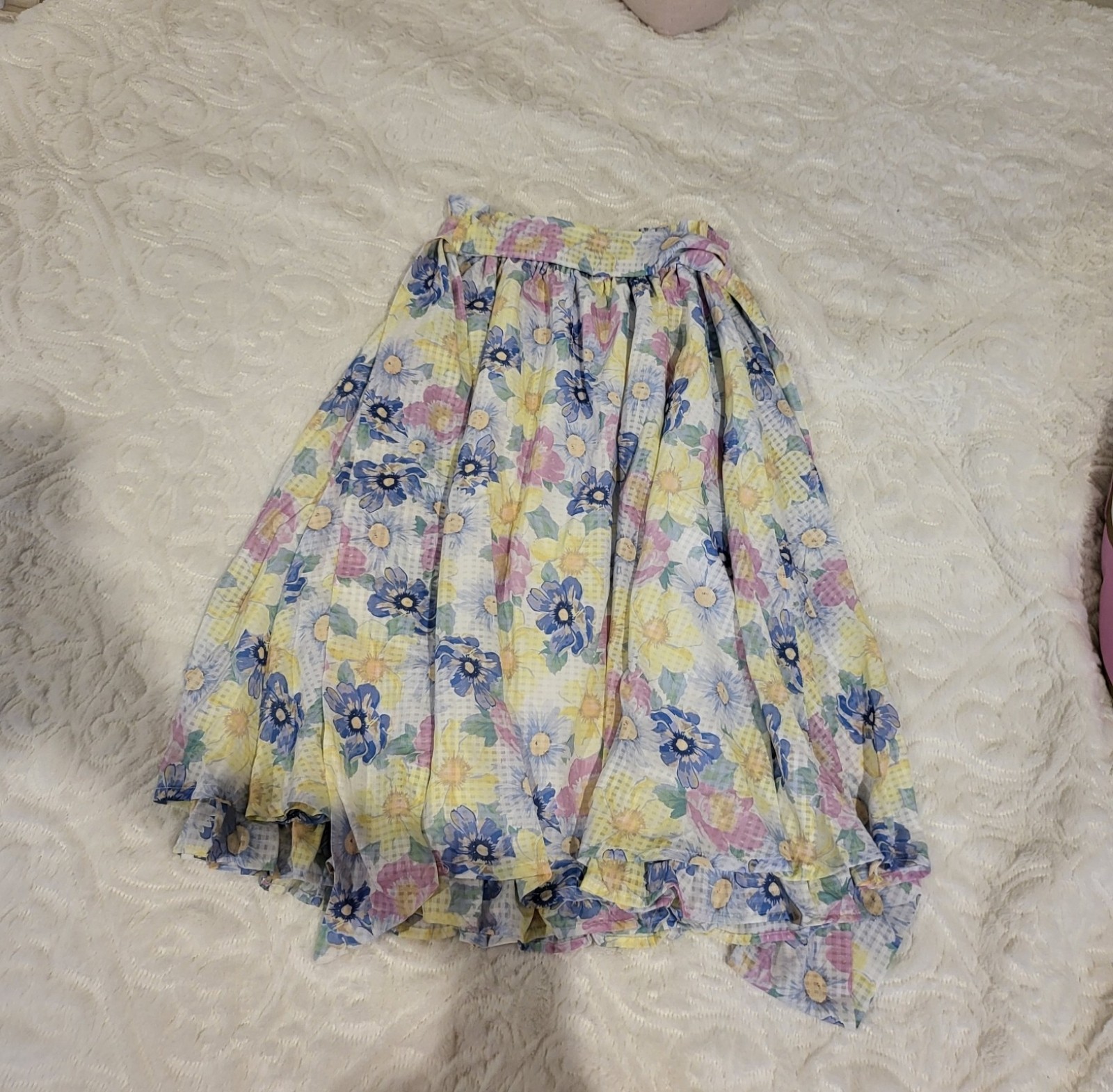 Liz Lisa pastel flower print skirt