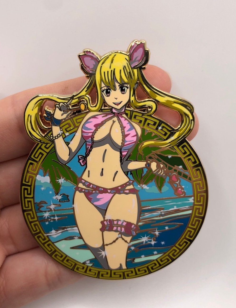 Lucy Fairy Tail Enamel Pin