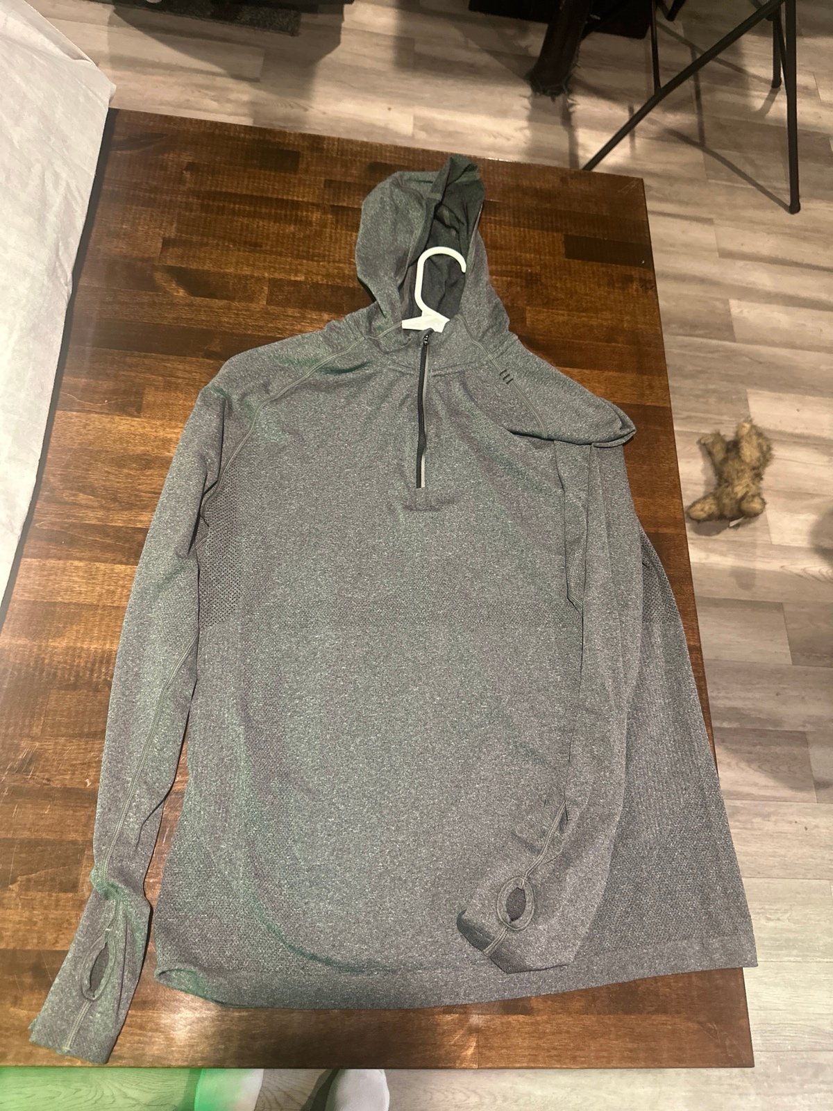 Lululemon 1/4 zip with hood