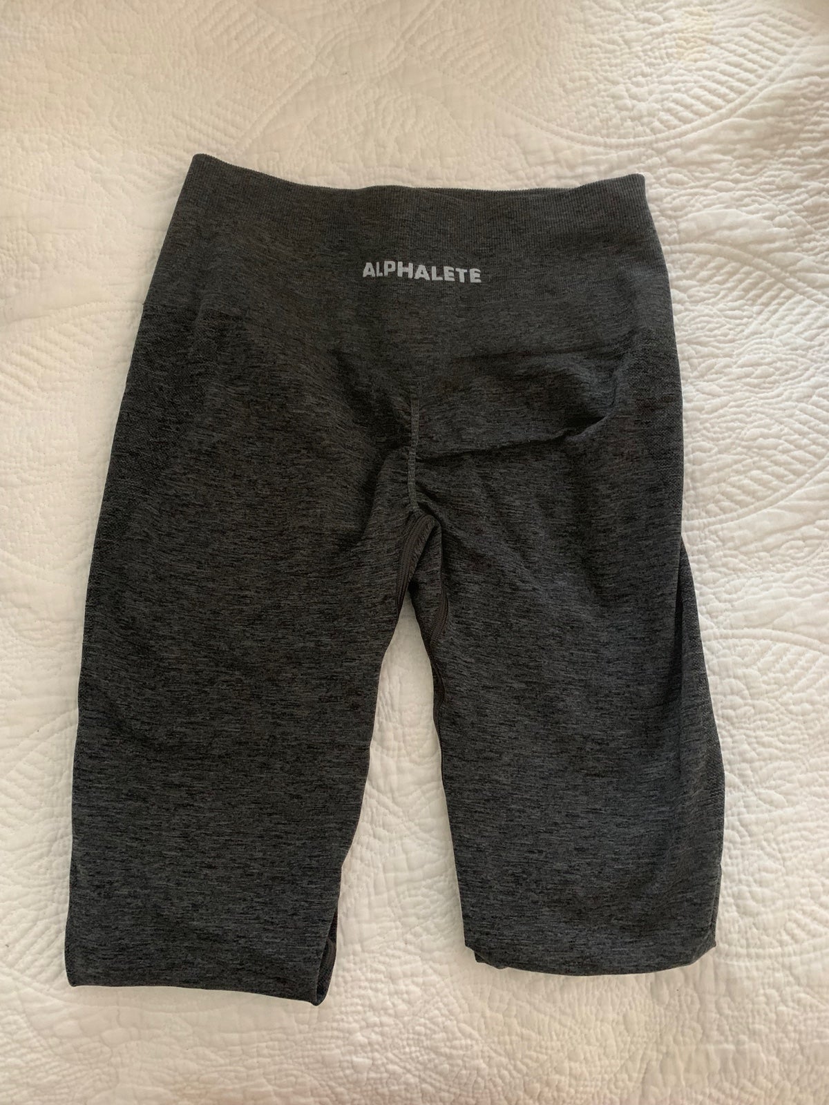 Alphalete, Pants & Jumpsuits, Alphalete Amplify Contour Legging Blue Gray