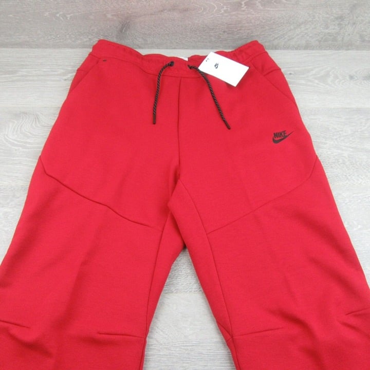 Nike Sportswear Tech Fleece Jogger Pants Men's Size XXL Gym Red NEW