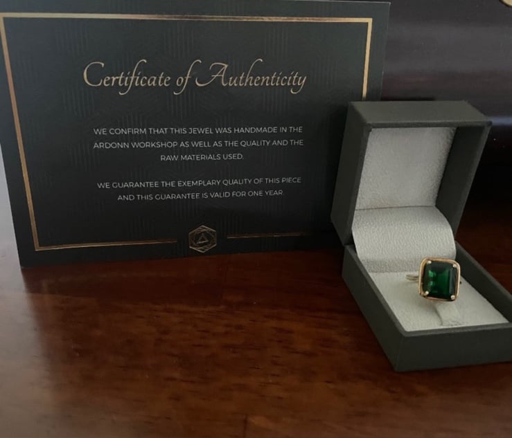 Ardonn Emerald Ring