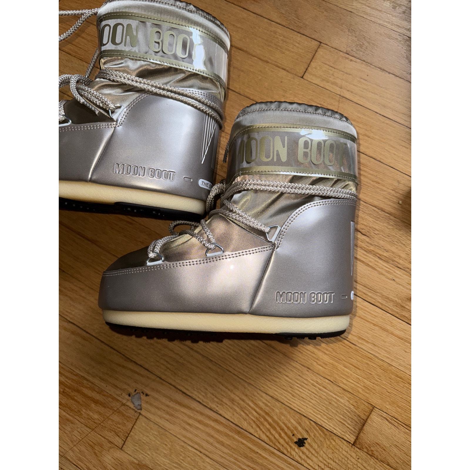 Moon boots glance low icon platinum 36/38