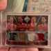 2009 SP Game Used Four on Fabrics /99 Metta World Peace Luis Scola George Hill