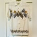 Men’s White Hawaiian Floral Shirt