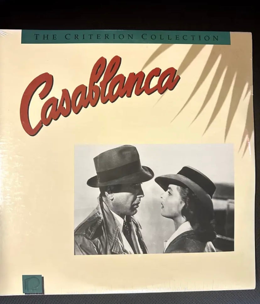 LASERDISC - CASABLANCA::THE CRITERION COLLECTION (SEALED)