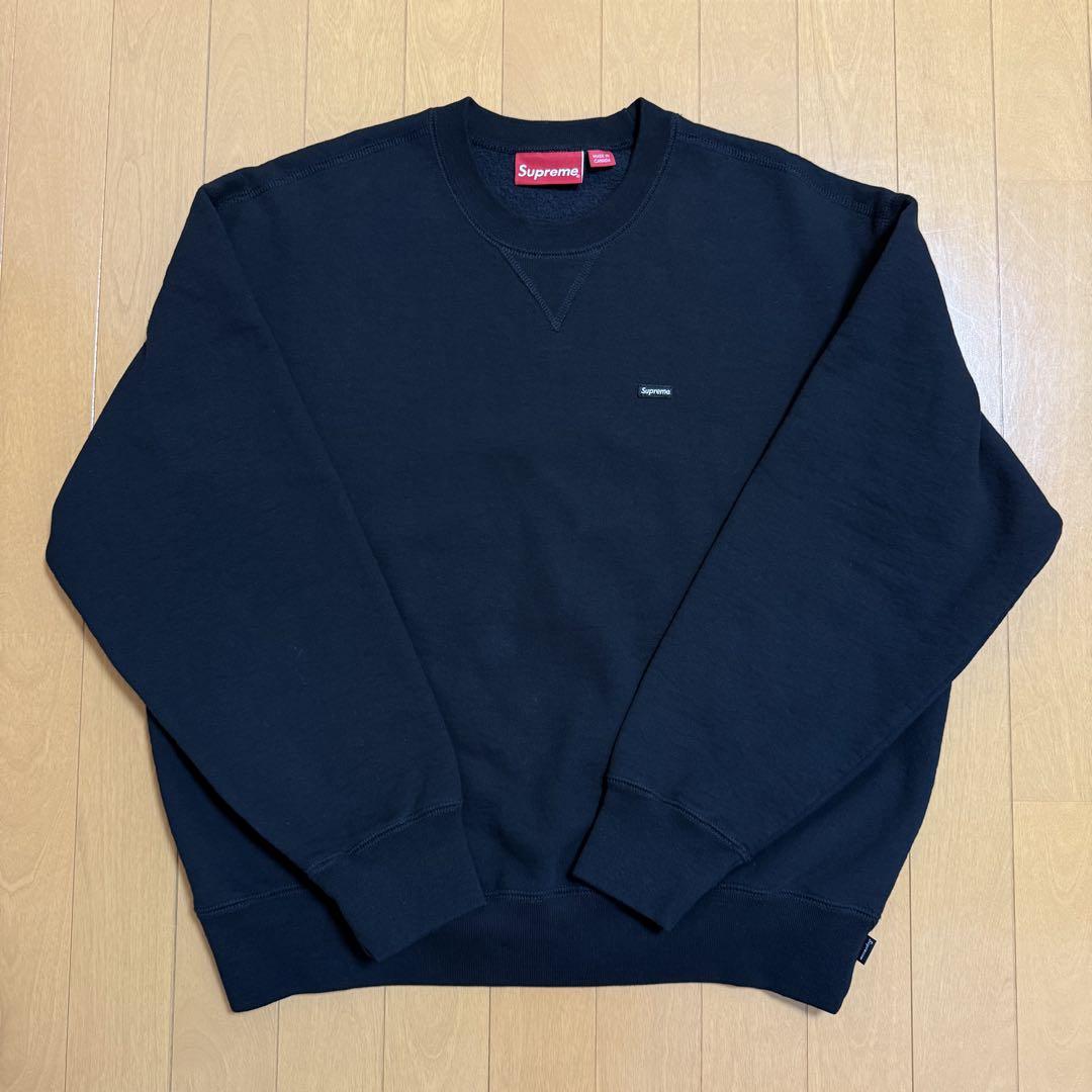 激安/新作 Supreme Small Box Crewneck Black 23aw トップス