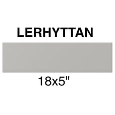 IKEA LERHYTTAN 18x5 Drawer front light gray 604.616.11
