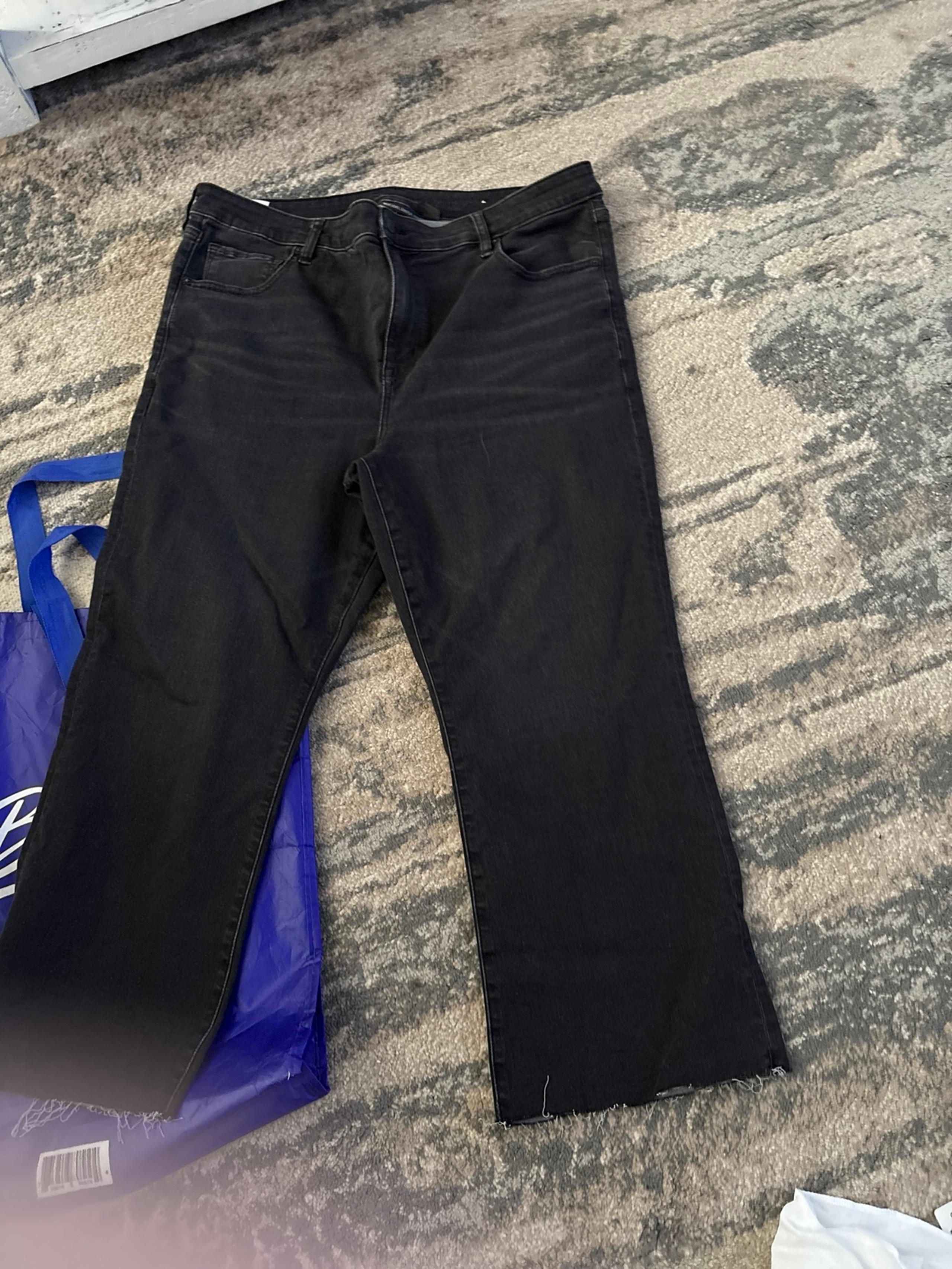 American Eagle black wash jeans