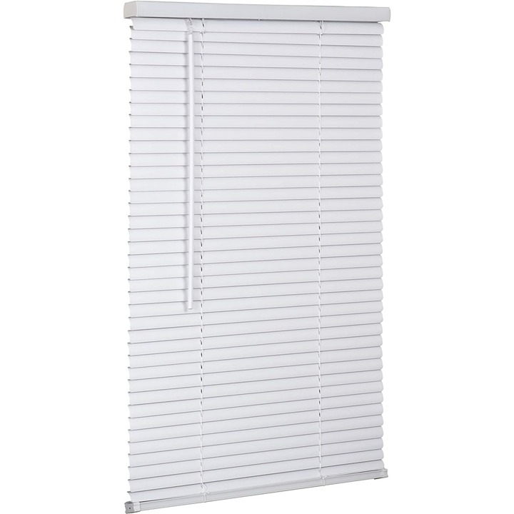 2 LOTUS & WINDOWARE Cordless 1 Vinyl Mini Blind 42 Wide x 72 Long, White