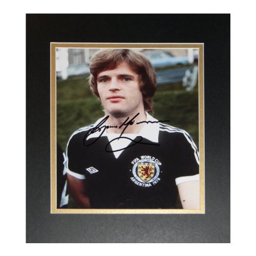 Gordon McQueen Matted Signed Autographed 8x10