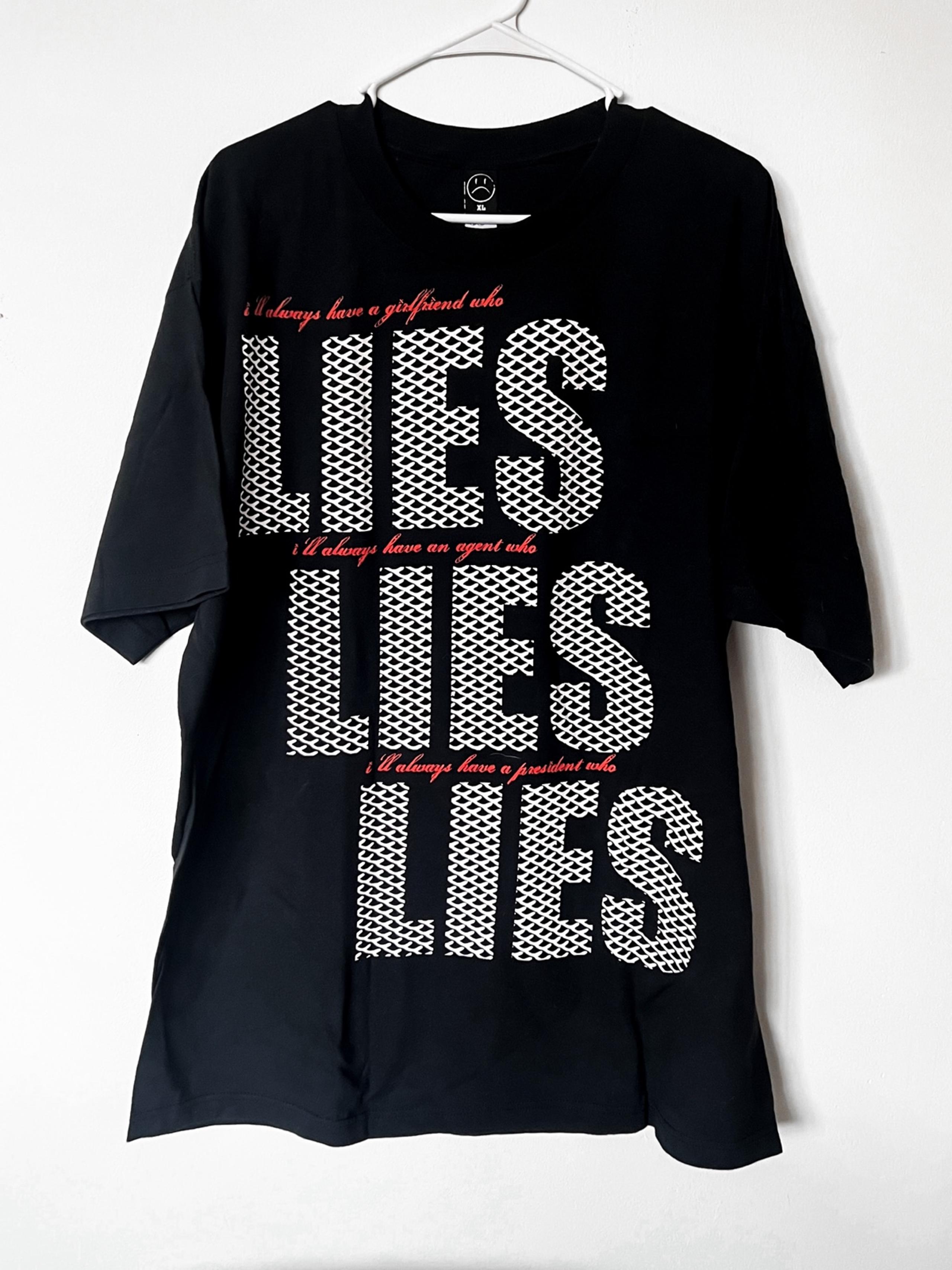 ROGUE STATUS Lies T Shirt Black XL