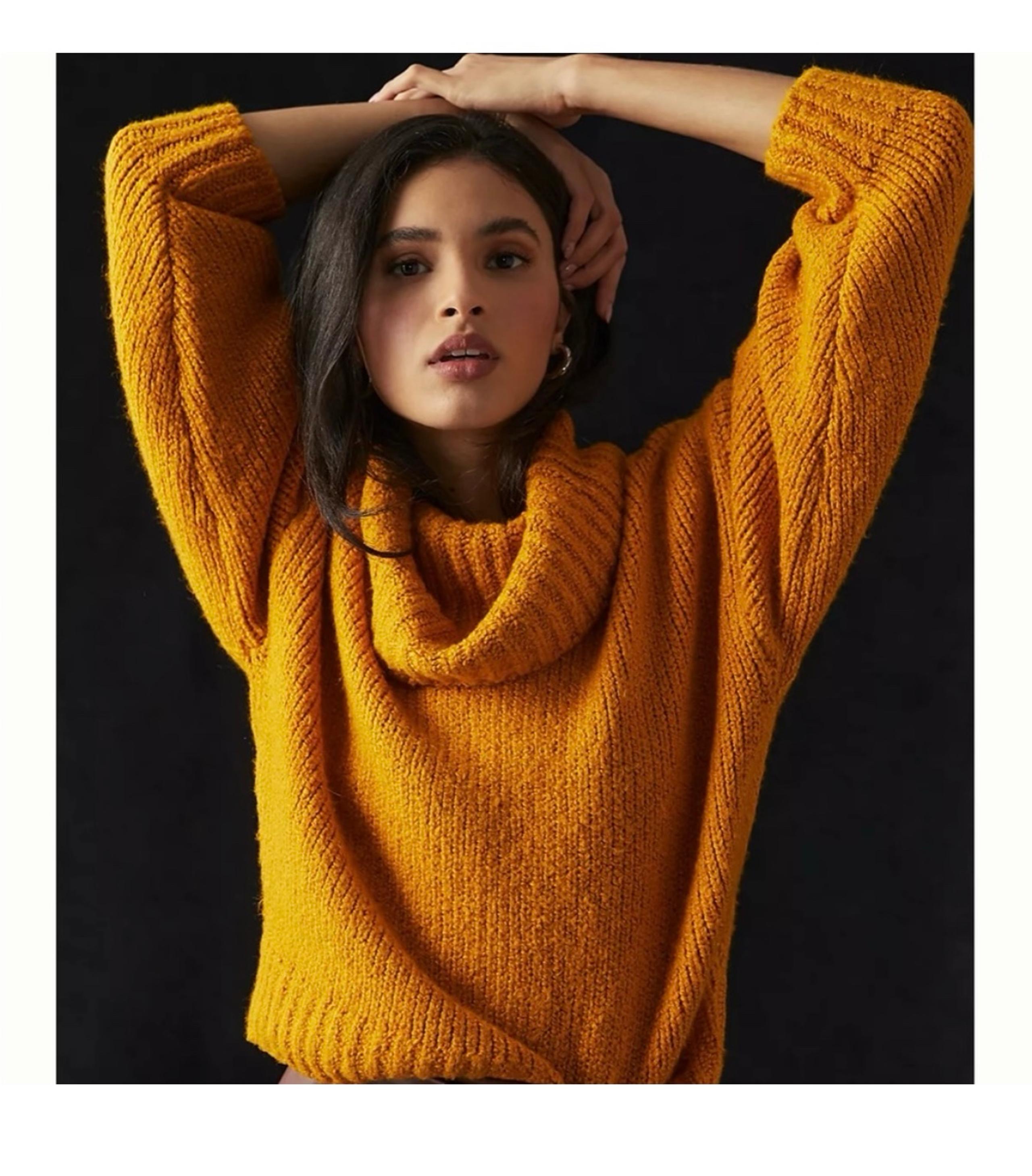 Anthropologie cowl neck Sweater