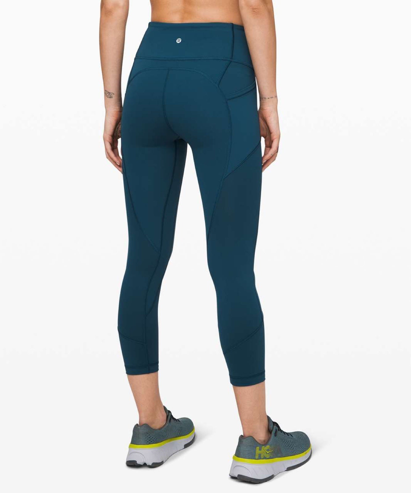 lululemon athletica All The Right Places Crop II 23 Night Diver