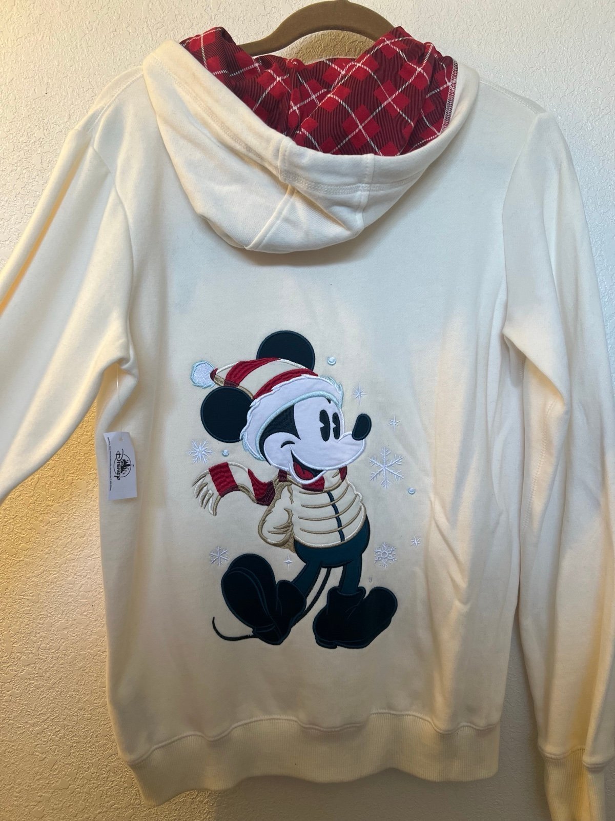 Disney parks Christmas zip up hoodie