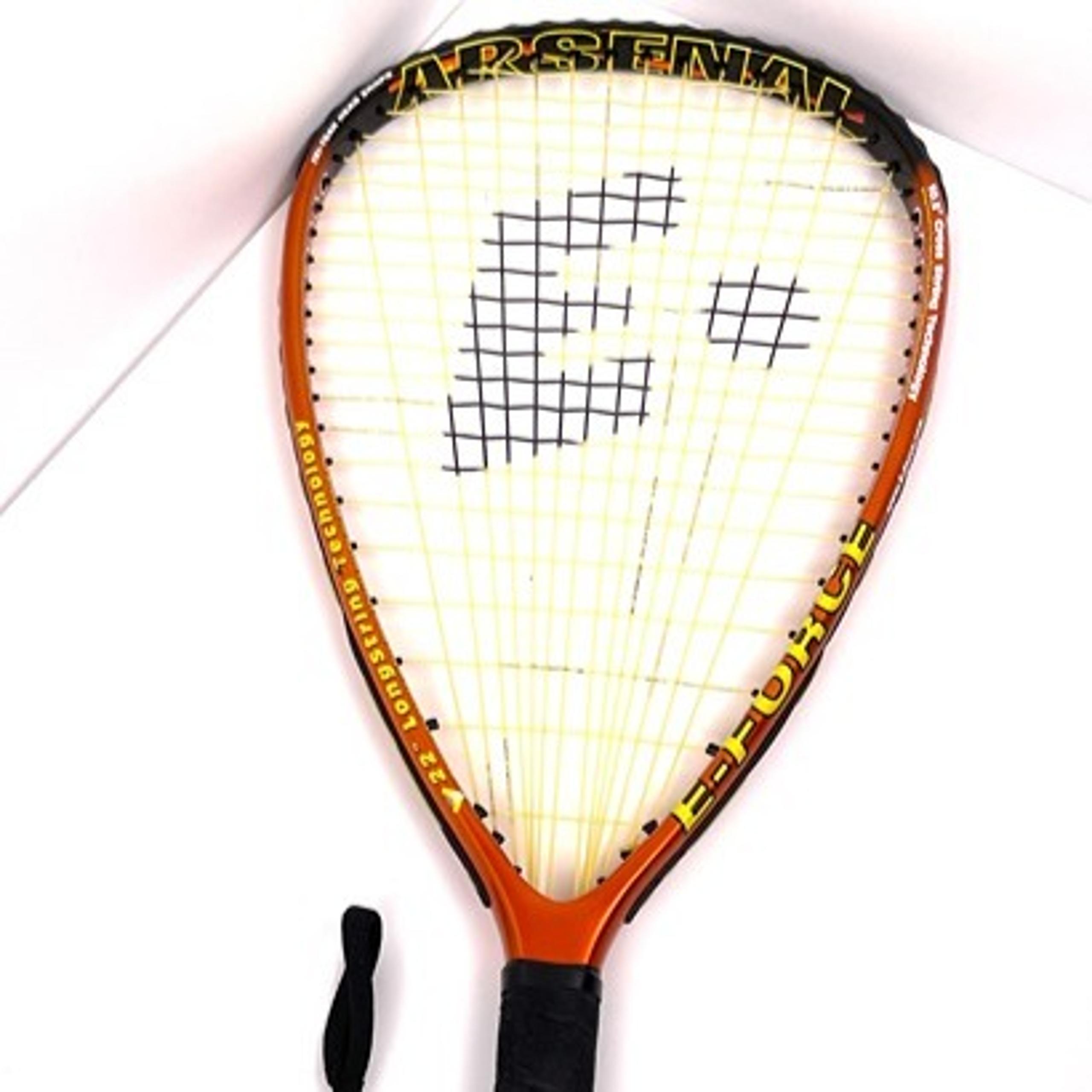 E-Force Arsenal 22" Longstring Technology Racquetball Orange Racquet