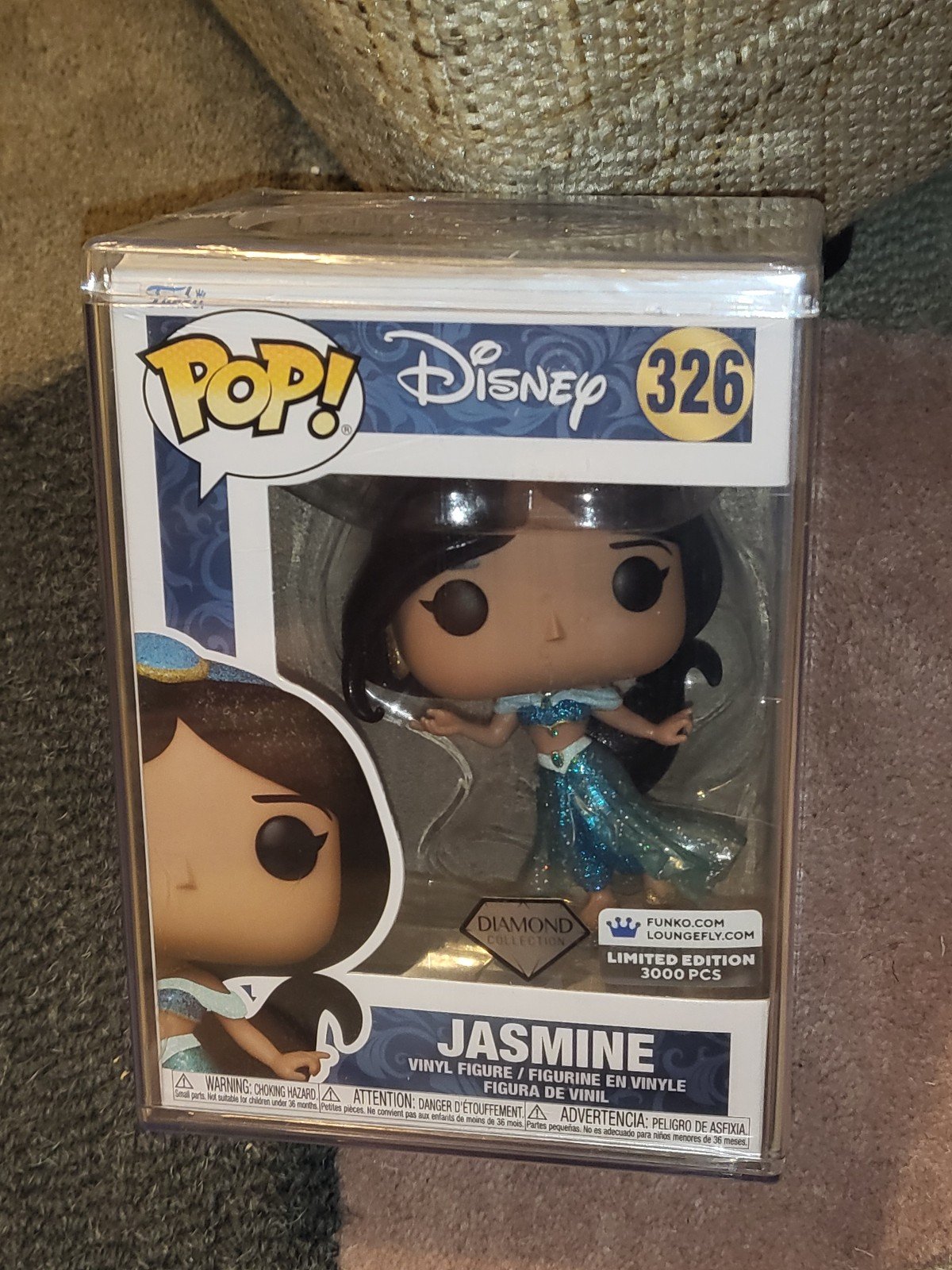 Disney Princess Jasmine Diamond EXCLUSIVE LIMITED EDITION Funko Pop