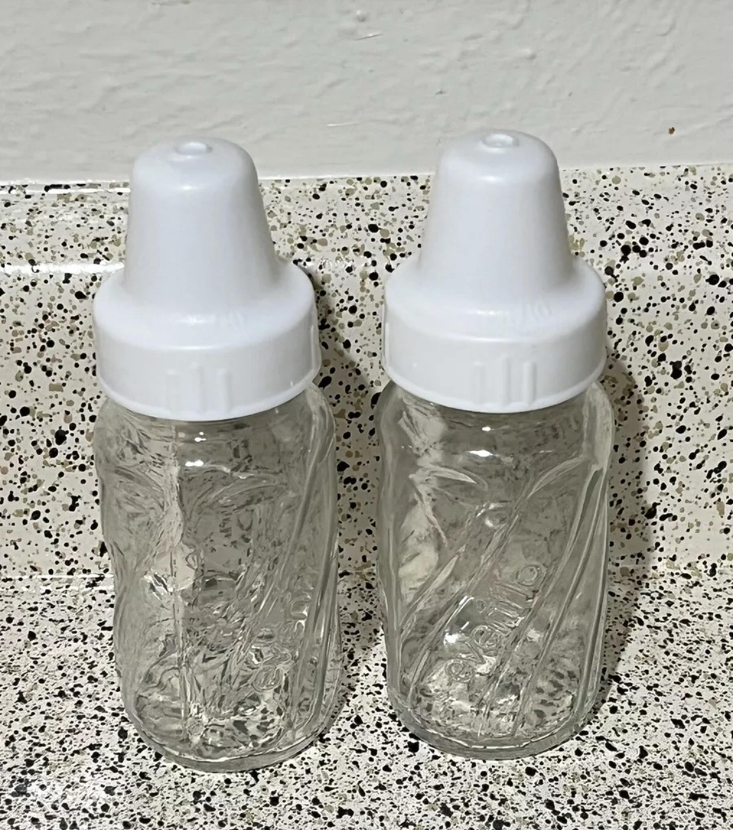 Evenflo Glass Baby Bottles 4 Oz/ Set Of 2