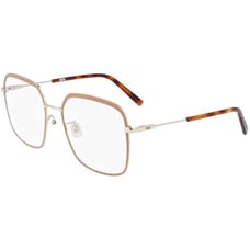 NEW MCM 2501A 290 Nude & Gold Eyeglasses 57mm with MCM Case
