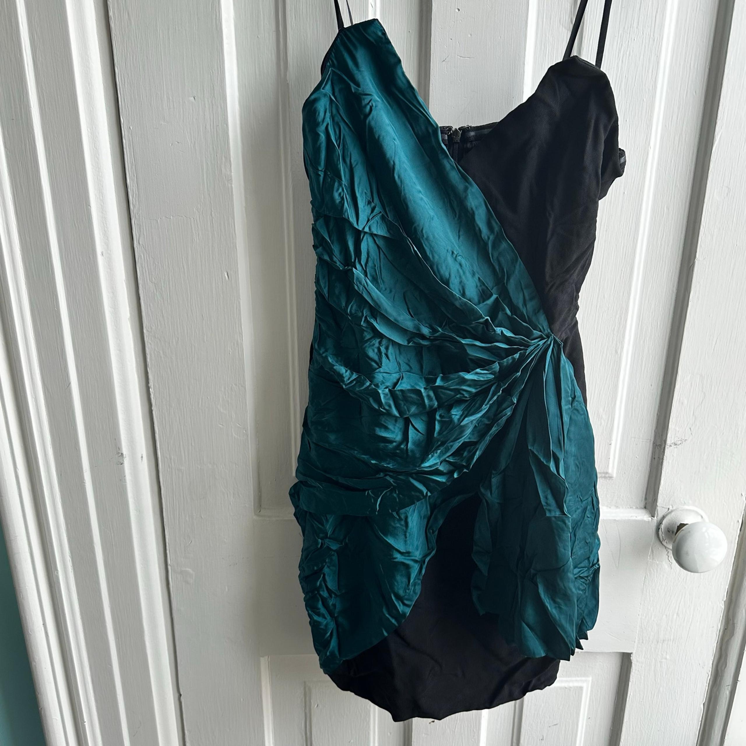 Teal Strapless Mini Dress - Jill Jill Stuart