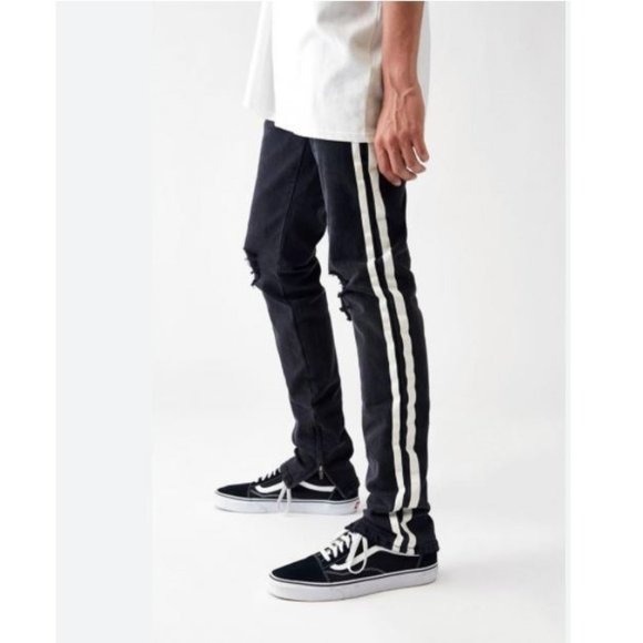 Pacsun side sales stripe jeans