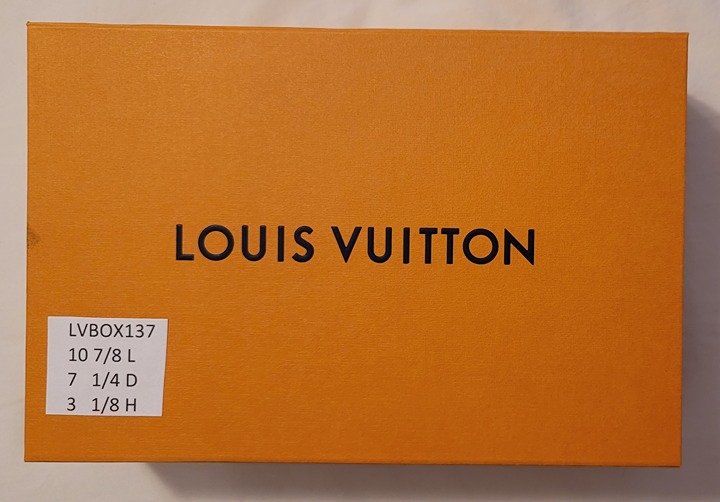 Authentic Louis Vuitton Empty Gift Box 10 7/8 x 7 1/4 x 3 1/8 (LV137)