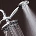 7 Premium High Pressure 3-Way Rainfall Combo, 6-Setting Hand Held Shower - NEW