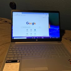 HP Ryzen 3 Laptop with SSD and 8gb ddr4