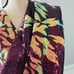 Purple sequin saree