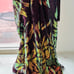 Purple sequin saree